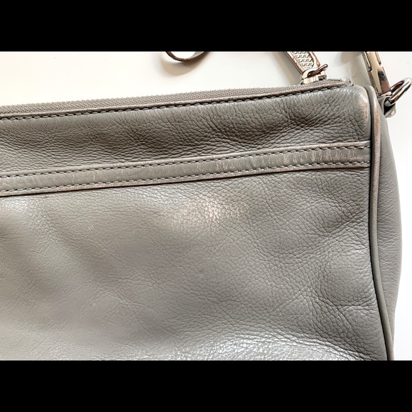 Rebecca Minkoff mini MAC grey leather crossbody - Picture 4 of 16